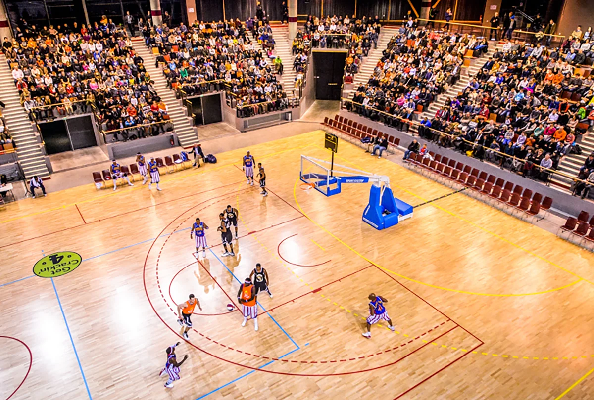 Salle d'évènement sportif