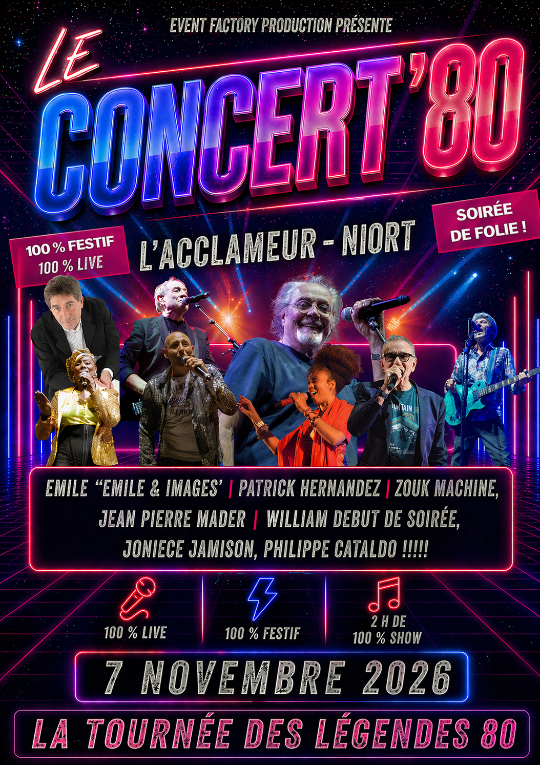 CONCERT 80&rsquo;S