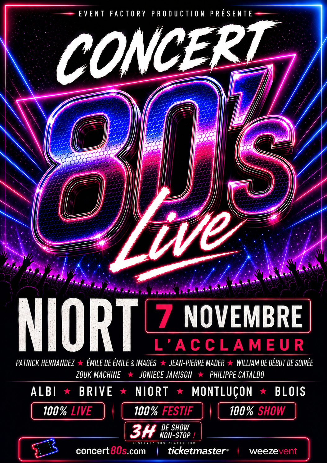CONCERT 80&rsquo;S